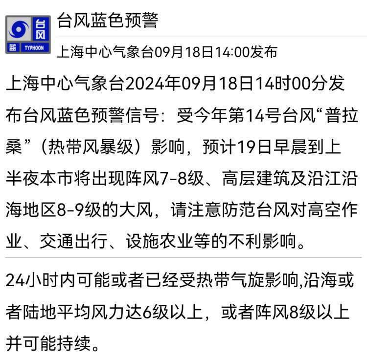 上海台风最新消息(上海台风预警最新情况)