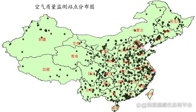 全国空气质量指数(城市空气质量实时排名)