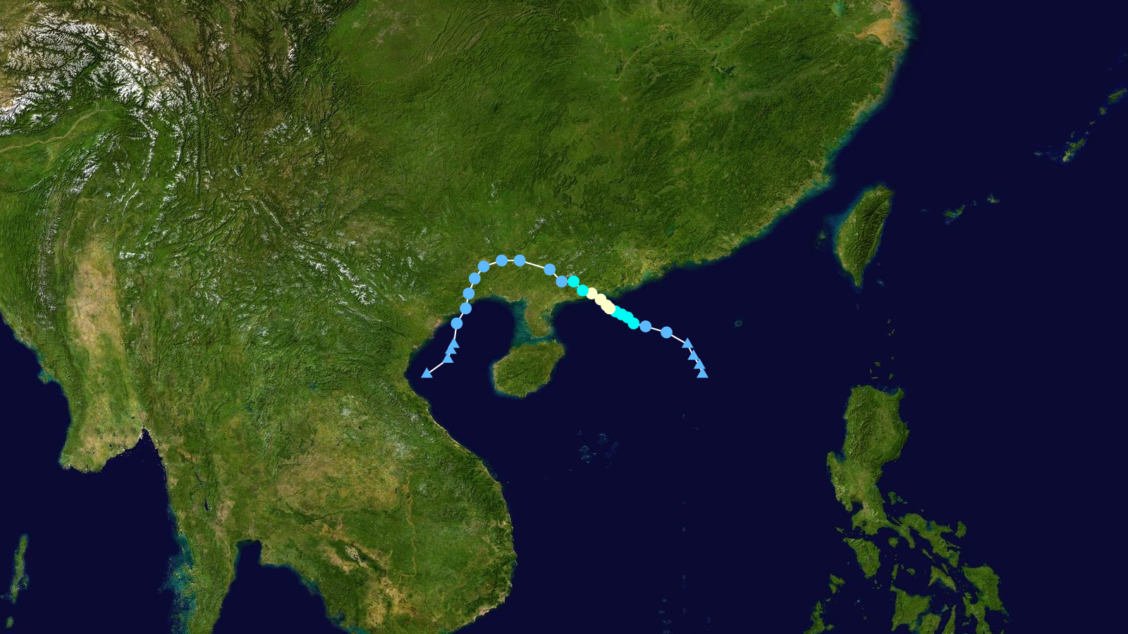 7号台风查帕卡最新消息(7号台风帕卡台风登陆了吗)