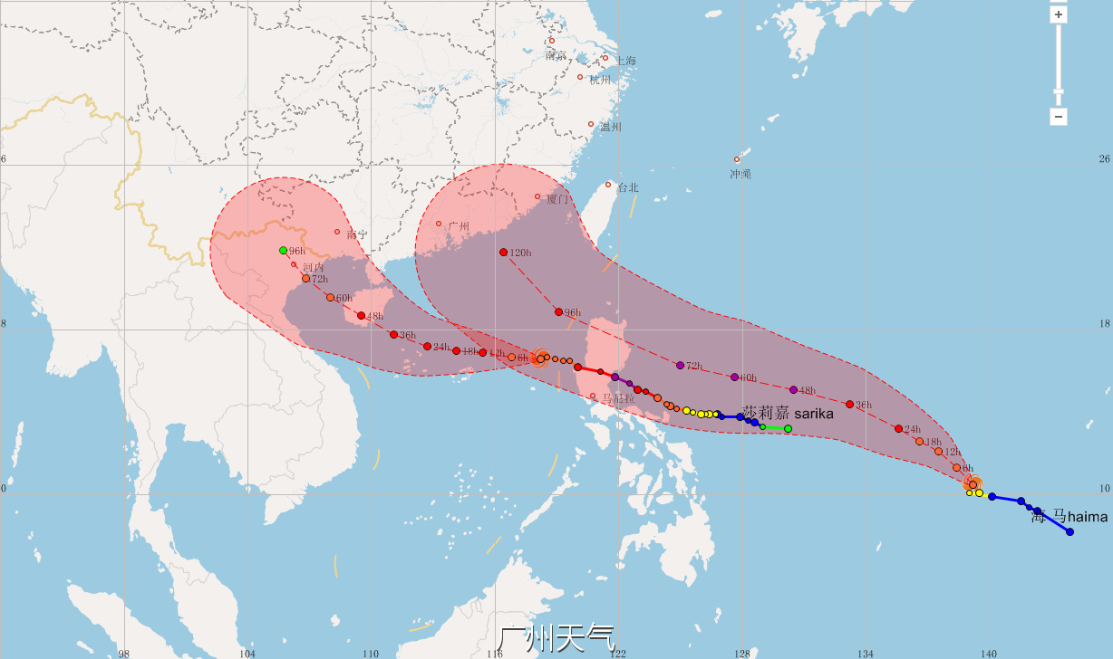 台风最新实时路线图(台风最新实时消息台风路径)
