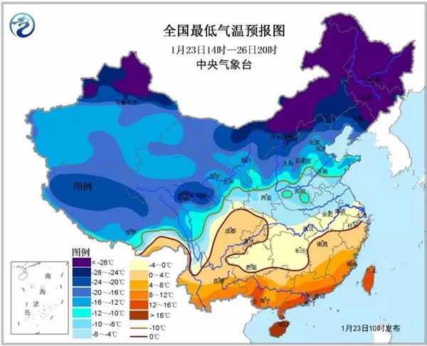 全国晒黑预警地图(全国冻哭预警地图来了)
