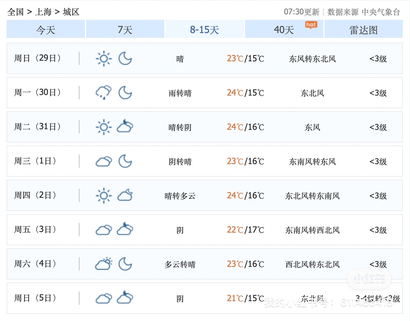上海天气预报10天(天气预报24小时详情软件)
