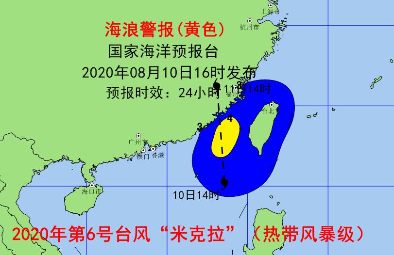 米克拉台风路径(台风米克拉登陆龙海)