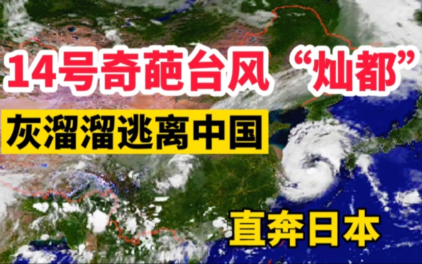 14号台风灿都(14号台风灿都加强台风)