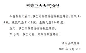 江永天气预报(江永红网最新事件)