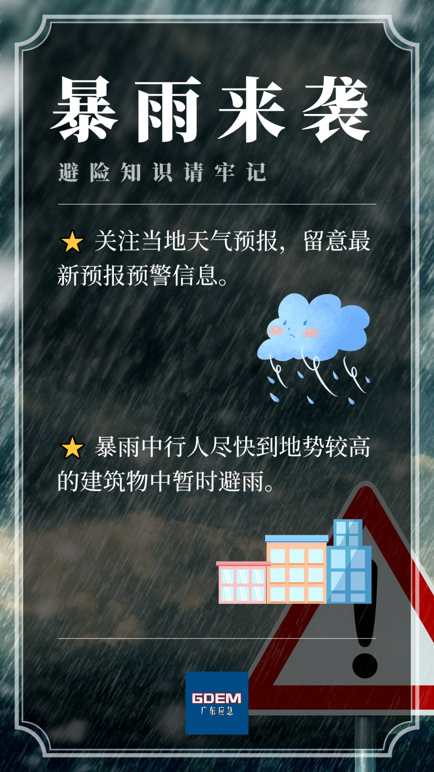 暴雨预警级别(暴雨预警级别怎么分)