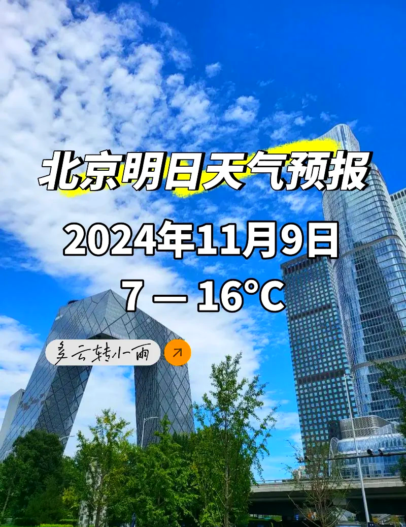 北京今日天气(北京天气15天精确预报)