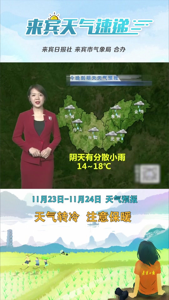 来宾市天气预报(来宾市天气预报7天查询结果)
