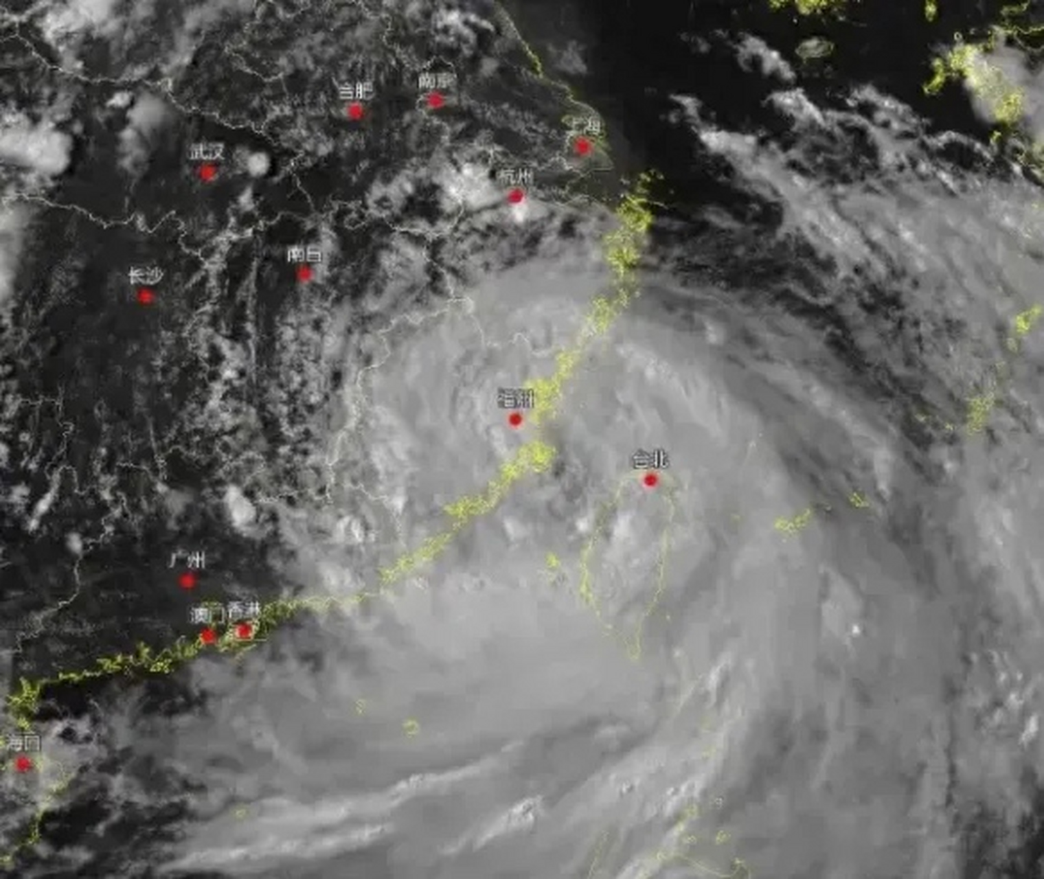 天气预报卫星云图(全国未来15天天气预报卫星云图)