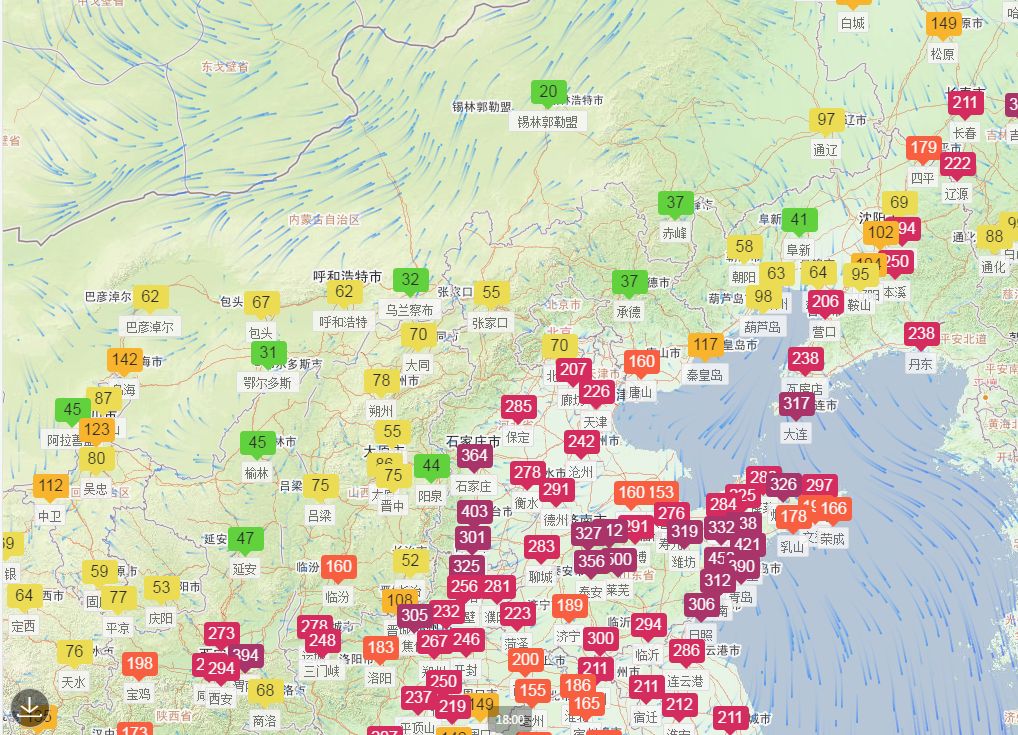 大连pm2.5实时查询(大连pm10实时查询监测)
