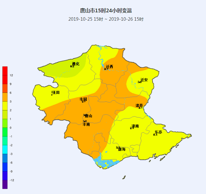 唐山天气预报(唐山天气预报一周 7天)