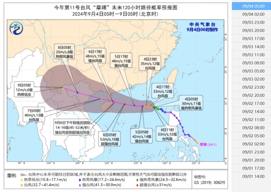 最新台风实时路径(最新台风实时路径图)