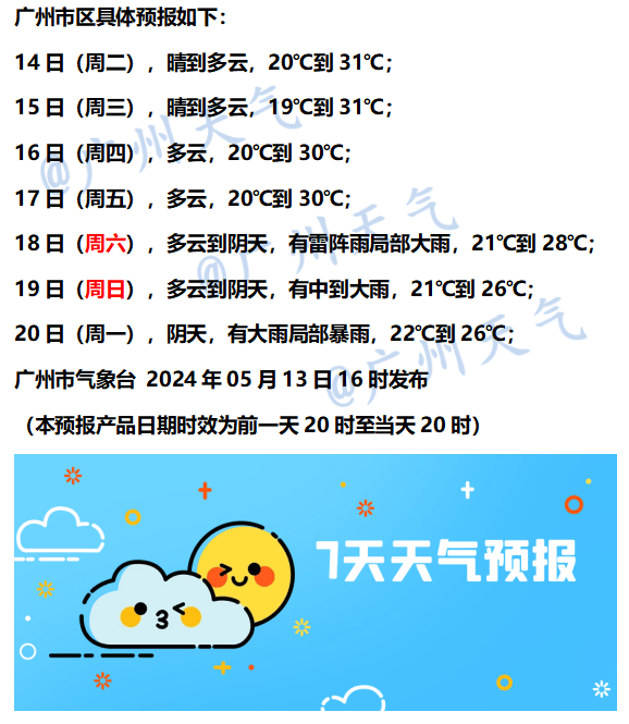 广州未来一周天气(昨天广州海珠区杀人案)