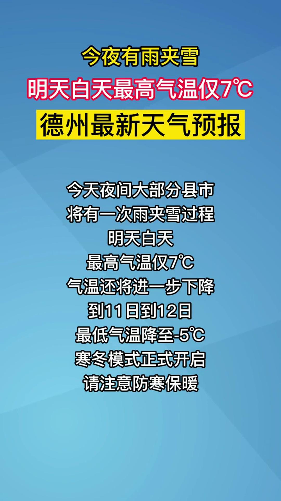 德州的天气(德州今天天气)