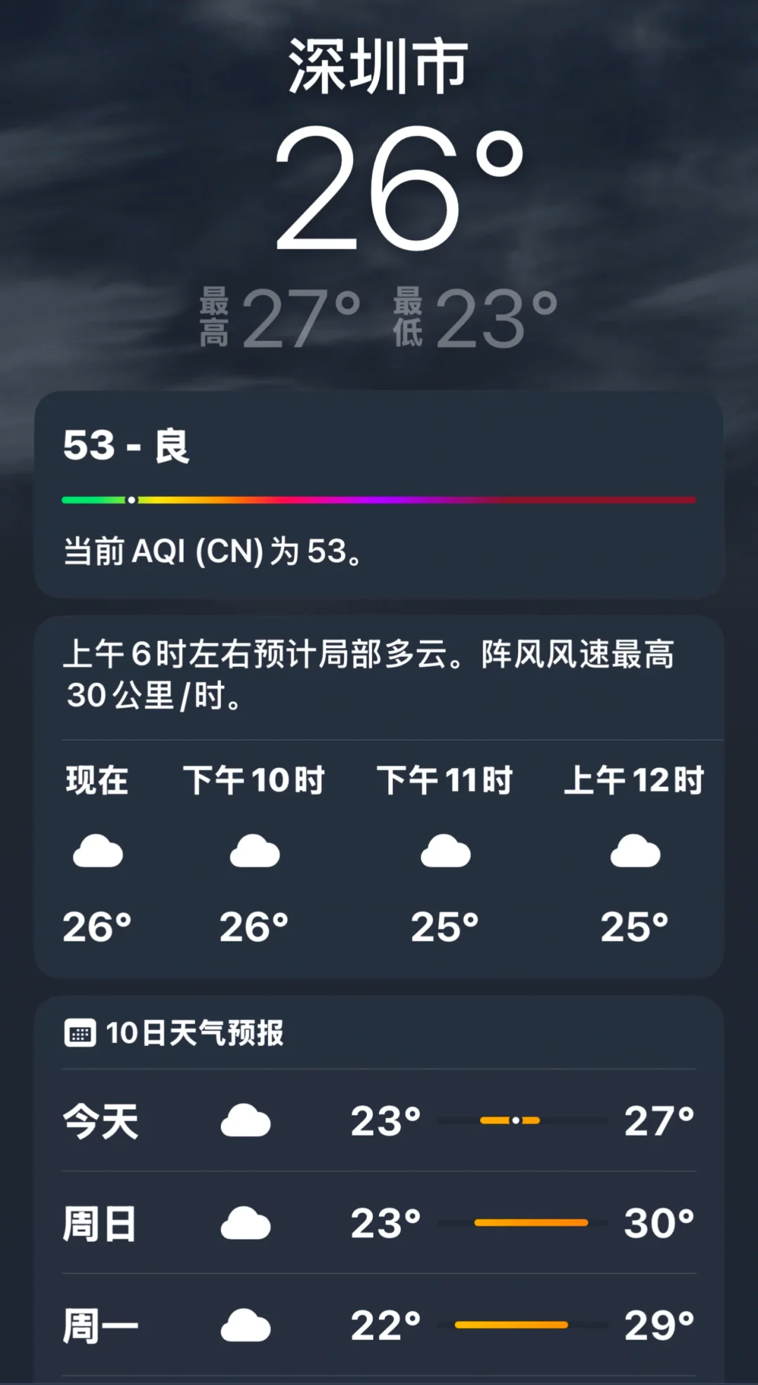 深圳未来30天天气预报查询(深圳市龙岗区天气预报30天查询)