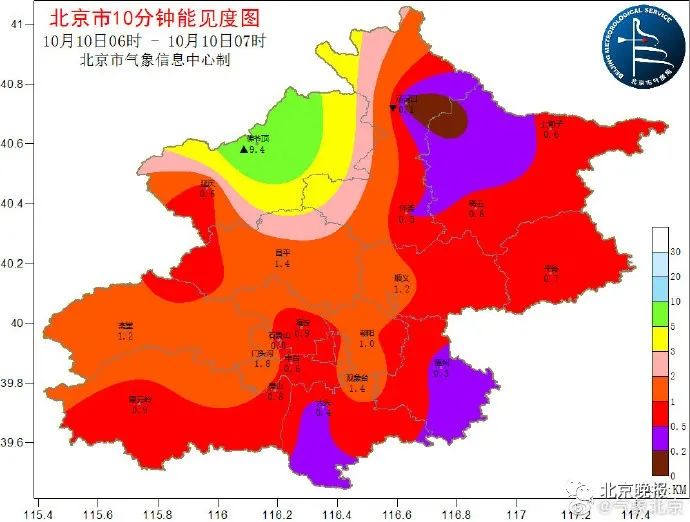 北京雾霾指数(北京雾霾指数最新)
