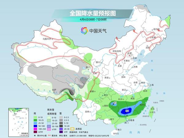 清明假期全国天气(全国清明节天气图出炉)