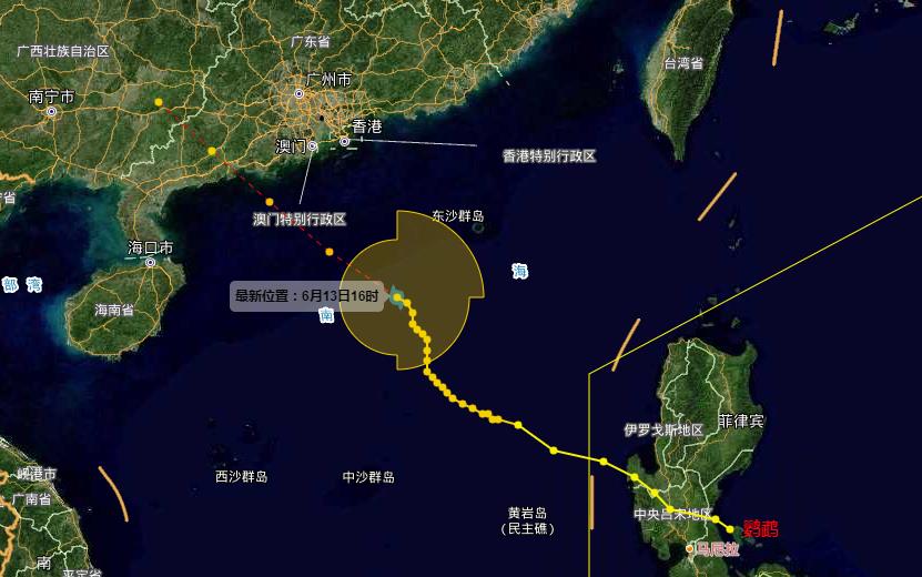 台风最新消息鹦鹉路径(台风鹦鹉登陆广东路径图)